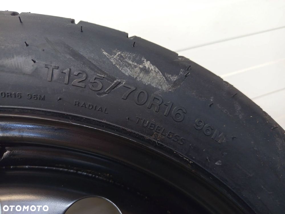 KOŁO DOJAZDOWE ZAPASOWE VW GOLF VII 7 R16 5x112 5Q0601027BJ - 6