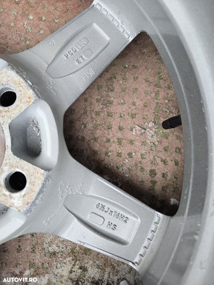 215 65 R 16 jante cu cauciucuri de iarna DOT 2023 ~ 5 x 108 ET 50 KUGA - 6