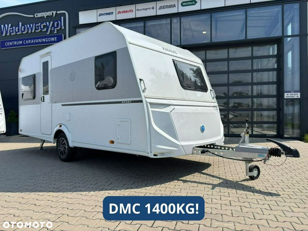 KNAUS Sport 450 FU - z łóżkiem francuskim! DMC 1400 KG