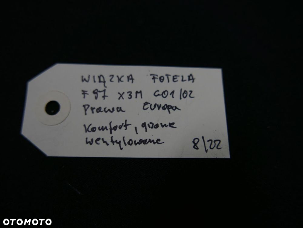 bmw g01 g02 f97 f98 wiązka fotela prawego komfort - 10