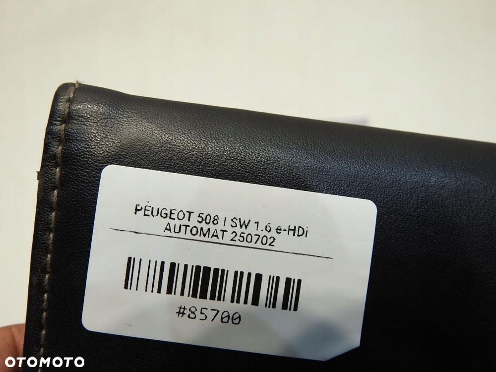 INSTRUKCJA OBSŁUGI ETUI PEUGEOT 508 I - 4