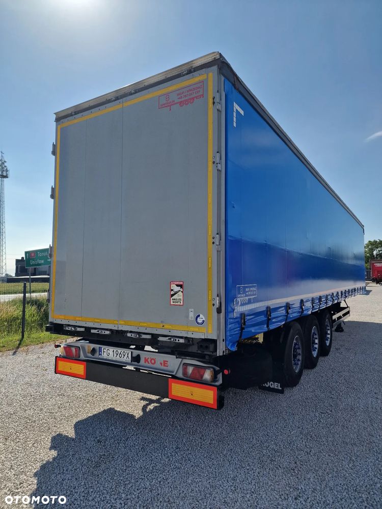 Kögel FIRANKA - BPW - OŚ PODNOSZONA - NOWE PLANDEKI - GWARANCJA - 7