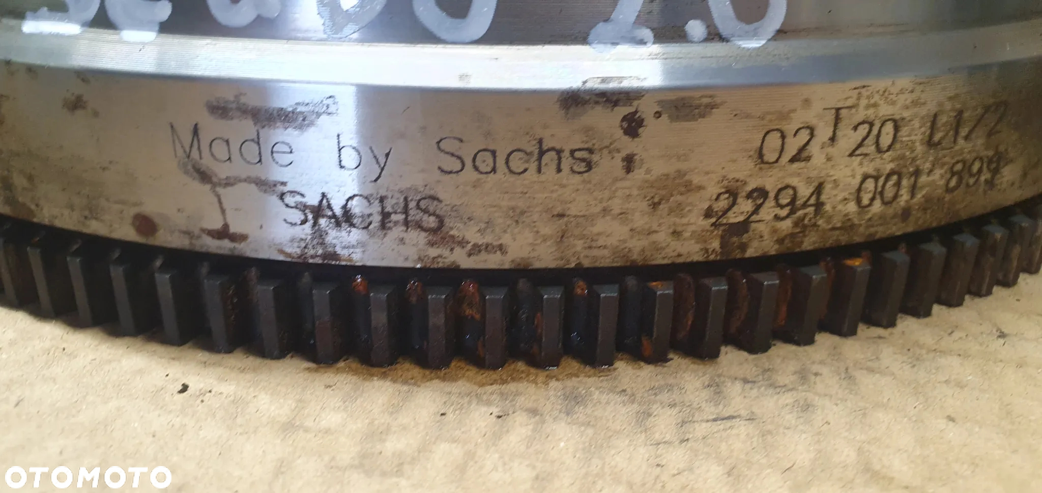 Sprzęgło tarcza docisk koło dwumas Sachs Fiat Scudo 2.0 HDI - 6