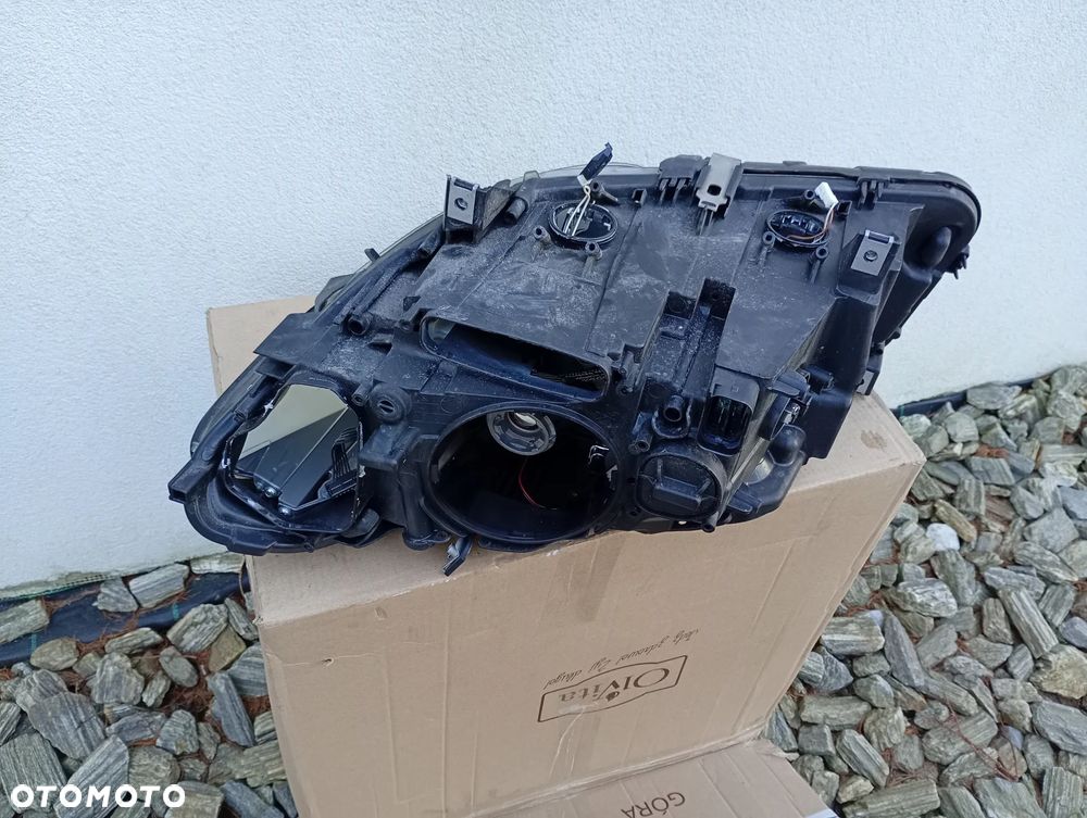 BMW 5 F10 F11 09-13 LAMPA PRAWA PRZEDNIA BI XENON NIESKRETNY 7203246-19 - 8