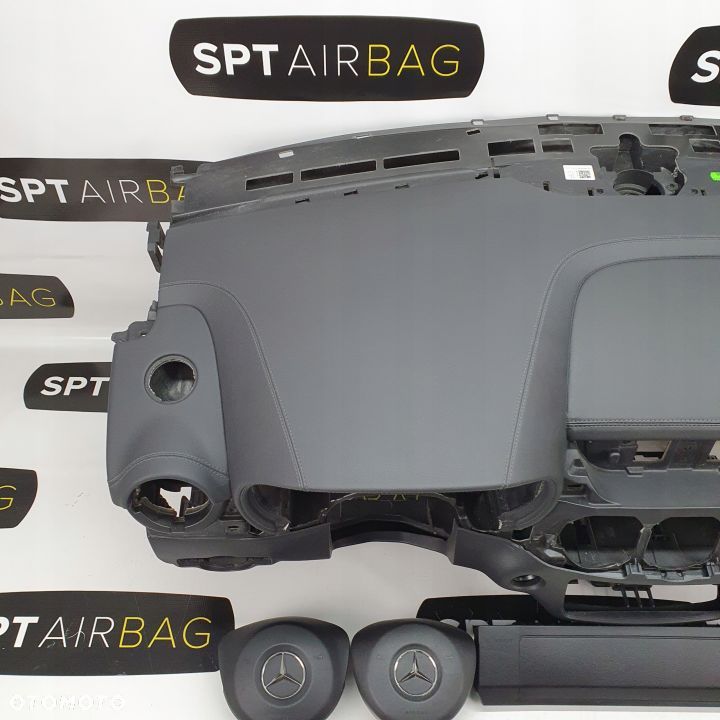 MERCEDES B-KLASA W246 DESKA ROZDZIELCZA KONSOLA KOKPIT PULPIT PODUSZKI AIRBAG AIR BAG PASY KIT SET - 2