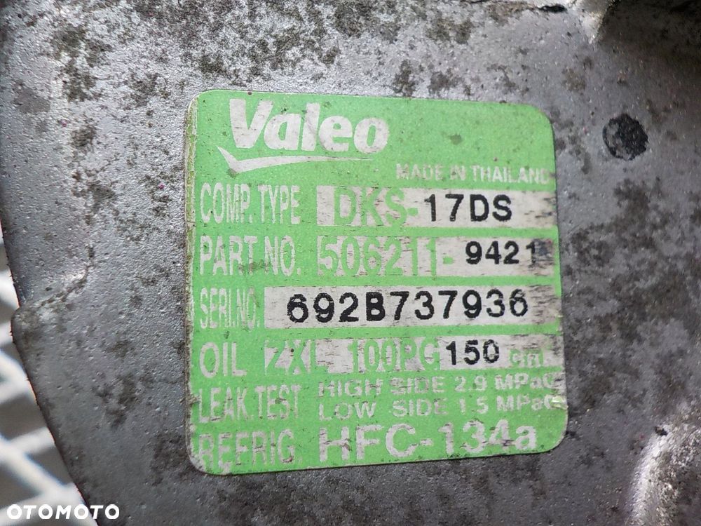 DODGE NITRO 2.8 CRD SPRĘŻARKA POMPA KLIMATYZACJI 506111-9421 - 5
