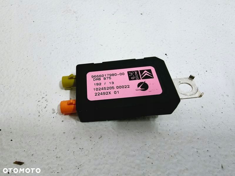 CITROEN DS4 I 1 WZMACNIACZ ANTENY 9666017980 - 1