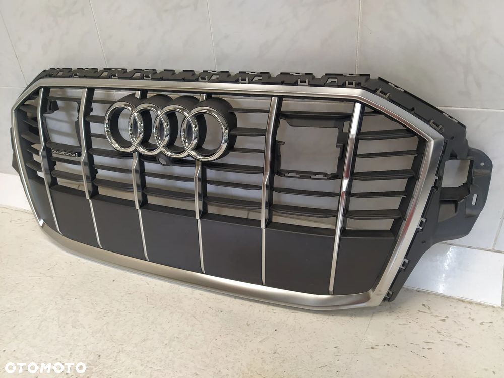 AUDI Q7 4M0 LIFT GRILL ATRAPA CHŁODNICY QUATTRO RADAR KAMERA ORYGINAŁ - 5