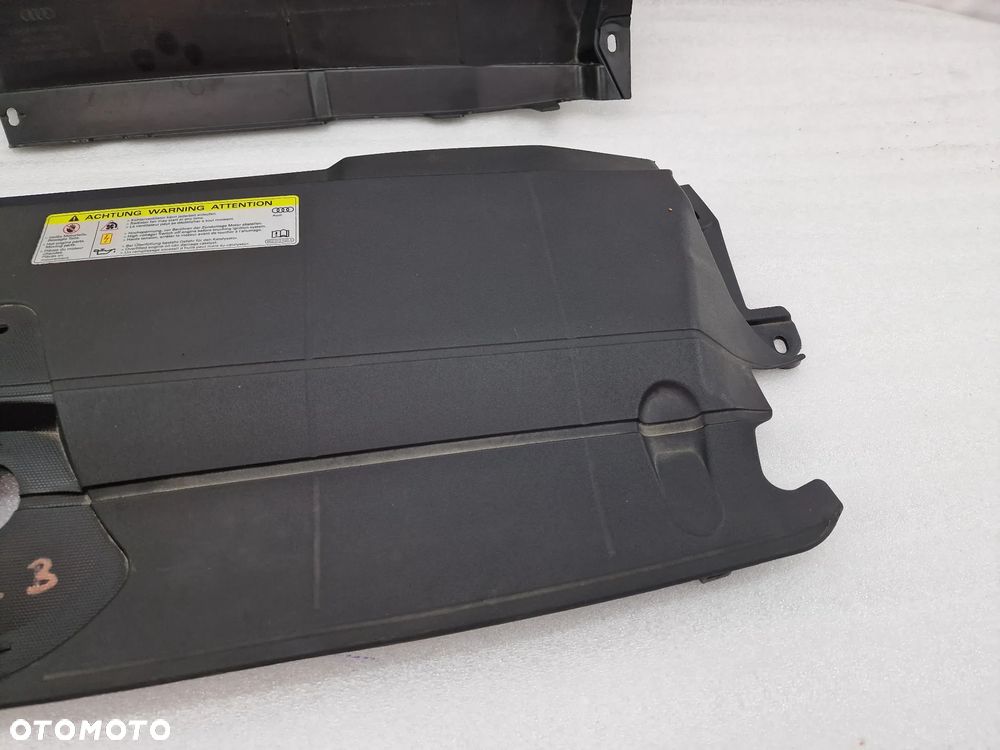 AUDI A6 C8 4K0 18- OSŁONA / NAKŁADKA PASA PRZEDNIEGO PRZÓD , NR 4K0807081 , NR AUKCJI OP89 - 11