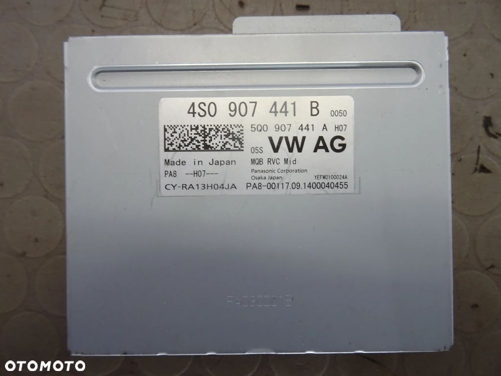 4S0907441B 8V0827566 kamera cofania wiazka Modul Audi A7 C7 Lift czesci - 2