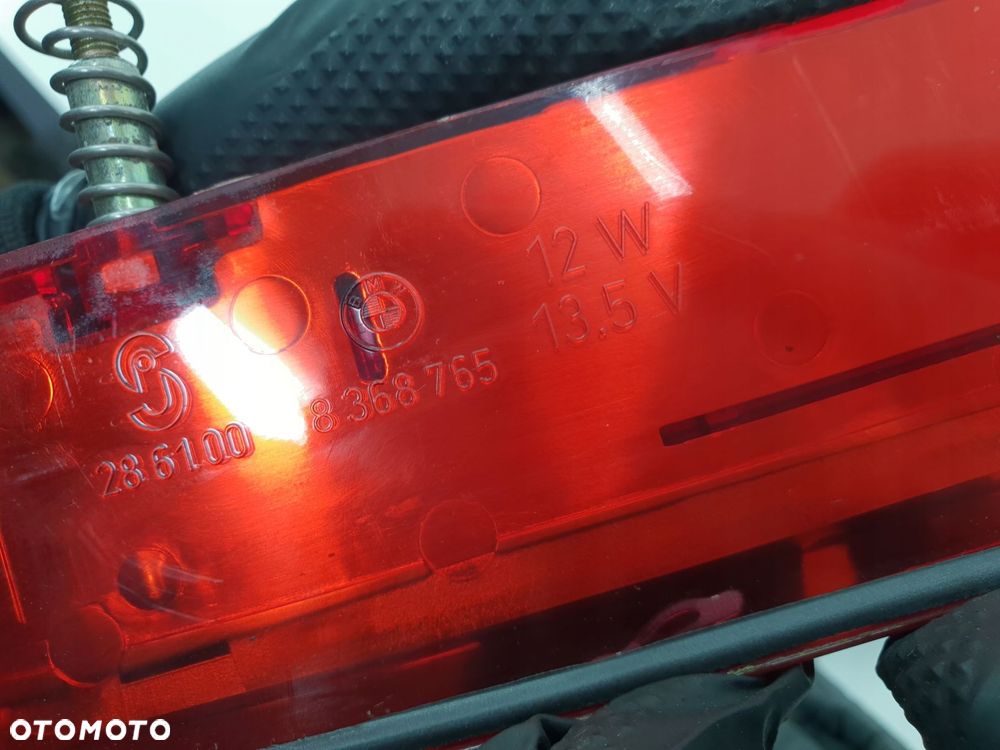 BMW E46 TRZECIE ŚWIATŁO STOP KLAPY BAGAŻNIKA 8368765 - 3