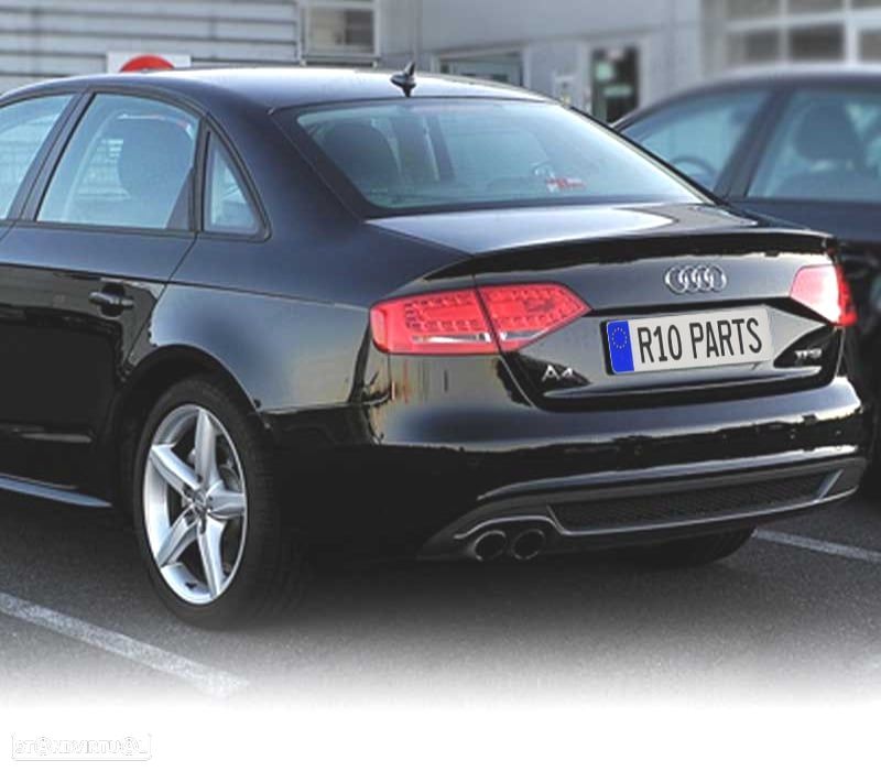 DIFUSOR TRASEIRO AUDI A4 B8 08-11 LOOK S LINE - 2