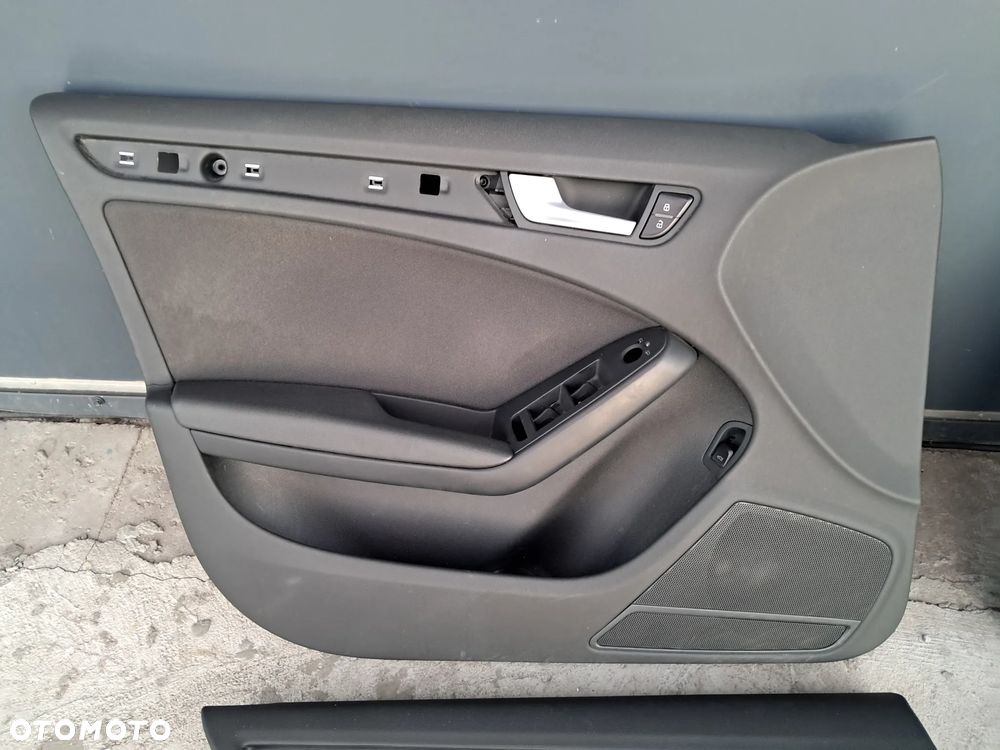 Fotele Siedzenia Boczki Komplet Welur Audi A4 B8 Europa Sedan - 27