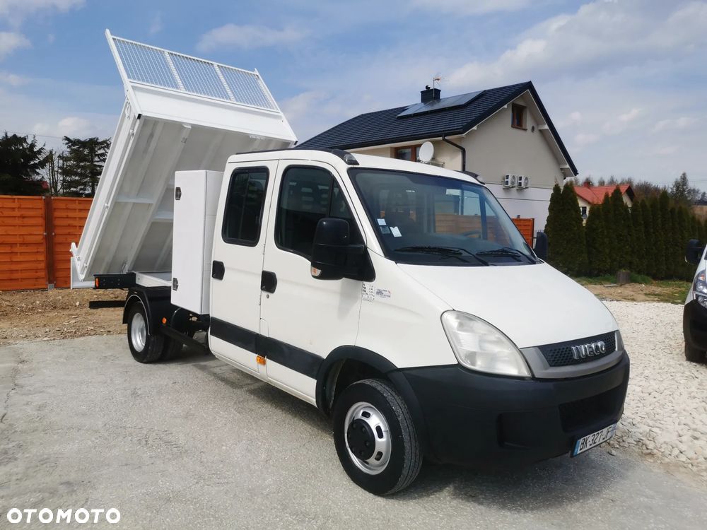 Iveco Daily 35C13 Brygadówka wywrotka Klimatyzacja Dubel hak kiper doka - 1