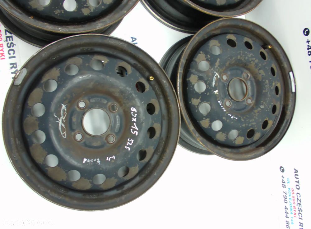 Ford Felga Felgi stalowe 4x108 6Jx15 et 52.5 - 2
