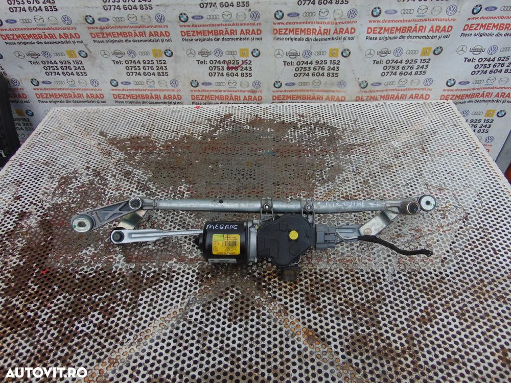 Motoras stergatoare renault Megane 4 an 2015-2024 cod w000071350 ansamblu stergatoare fata motoras - 1