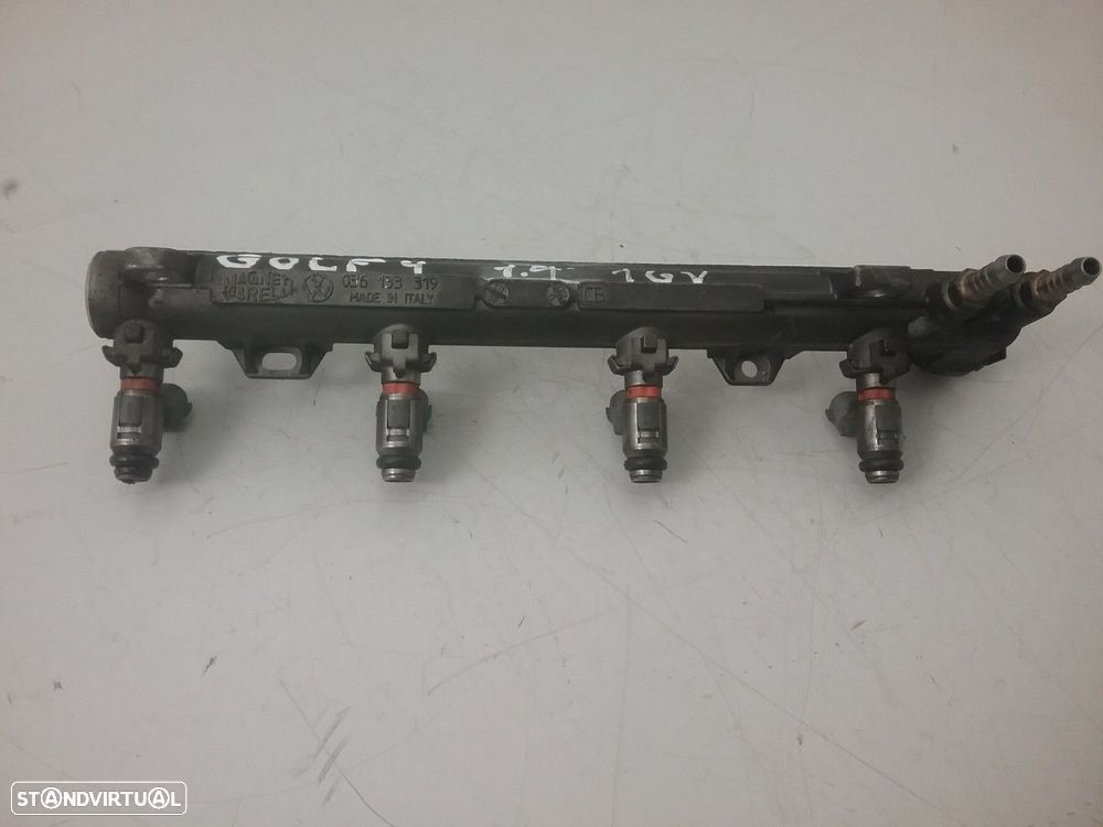 Régua de Injeção VW GOLF IV (1J1) 1.4 16V 1997 - 2005 Ref. 036133 319 036 133  3... - 1