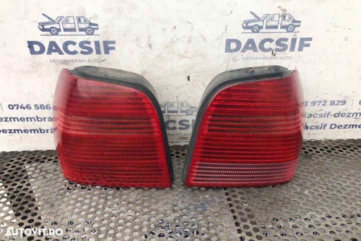 Lampa stop dreapta pe aripa Volkswagen VW Polo 3 6N  [din 1994 pana  2001] seria Hatchback 3-usi 1. - 1