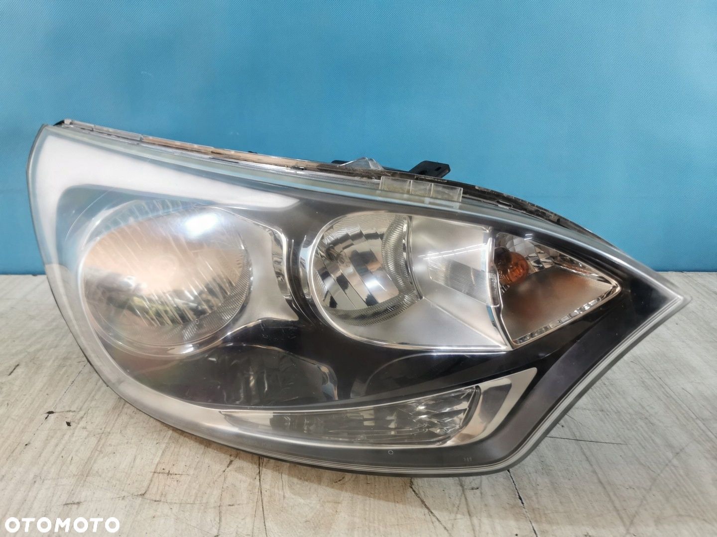 Kia Rio III 2008/2011 lampa reflektor prawa Anglik komplet - 1