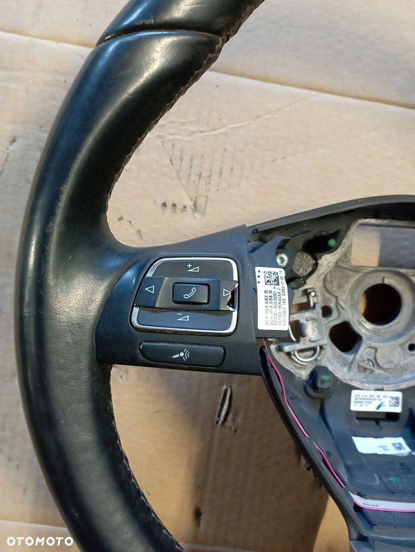 VW GOLF PLUS + KIEROWNICA SKÓRA MULTIFUNKCJA 3C8959537D 3C8419091BE - 2