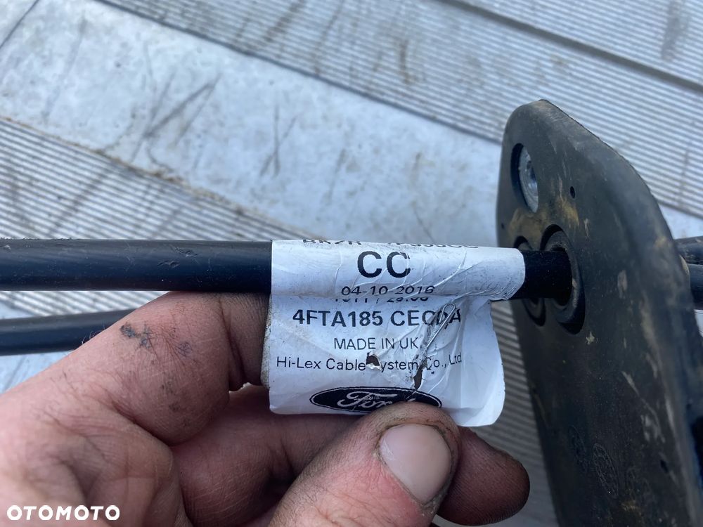 MIESZEK DŻWIGNIA LEWAREK ZMIANY BIEGÓW VOLKSWAGEN FORD TRANSIT MK8 BK2R7C453MKG 301357  4FTA185 - 4
