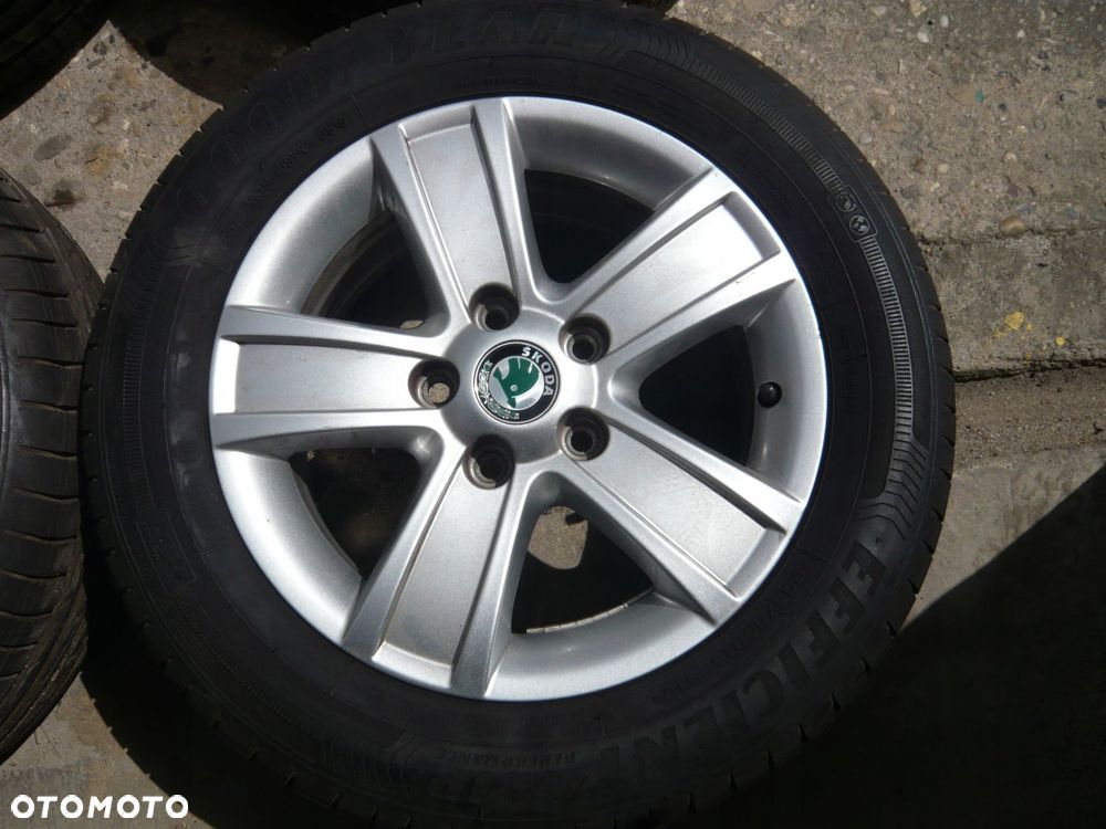 koła aluminiowe 1z0601025s skoda 205/60r15 - 3