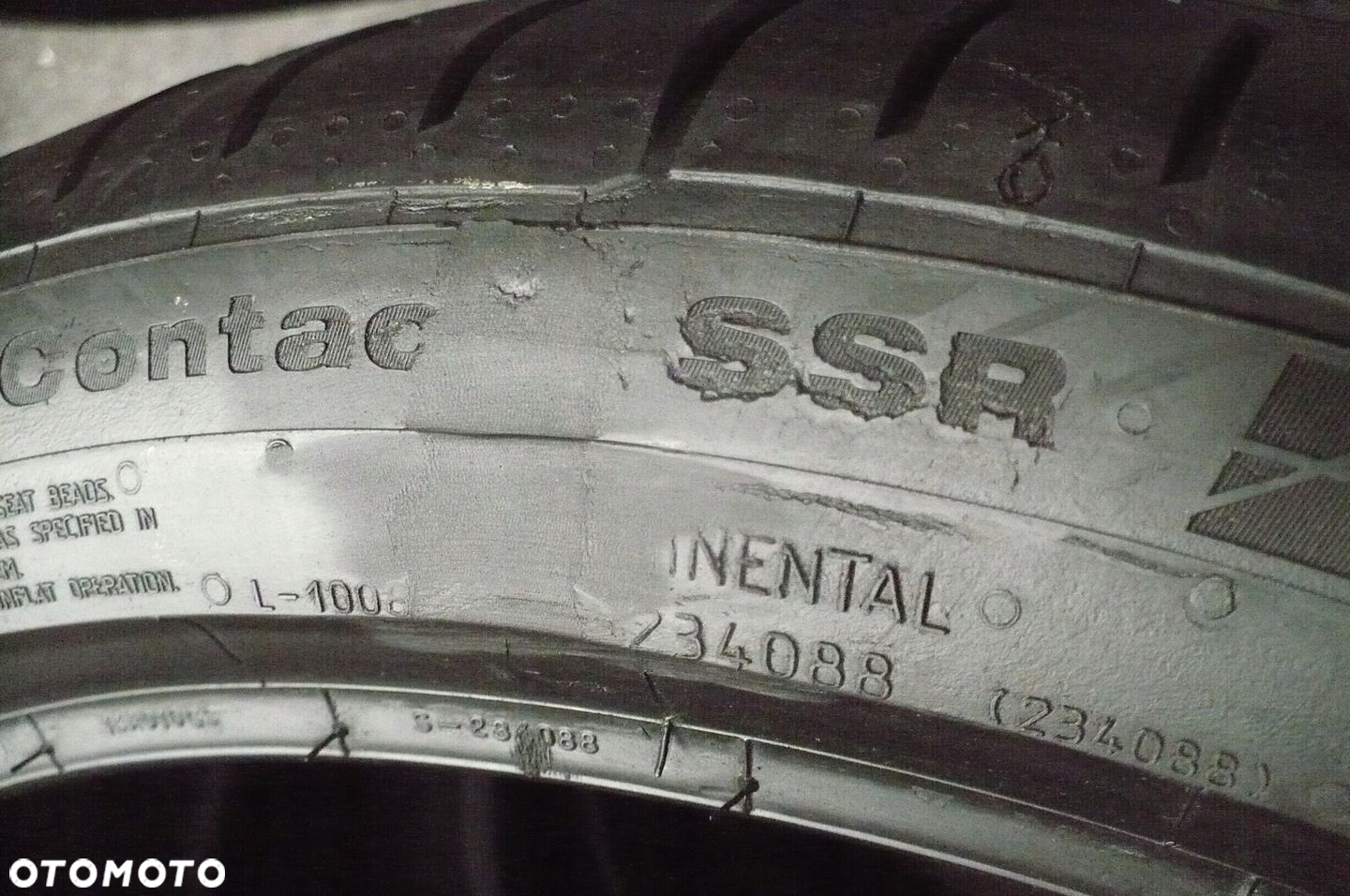 2x CONTINENTAL Sport Contact 5 RFT 215/40R18 6mm 6,2mm 2023 - 5