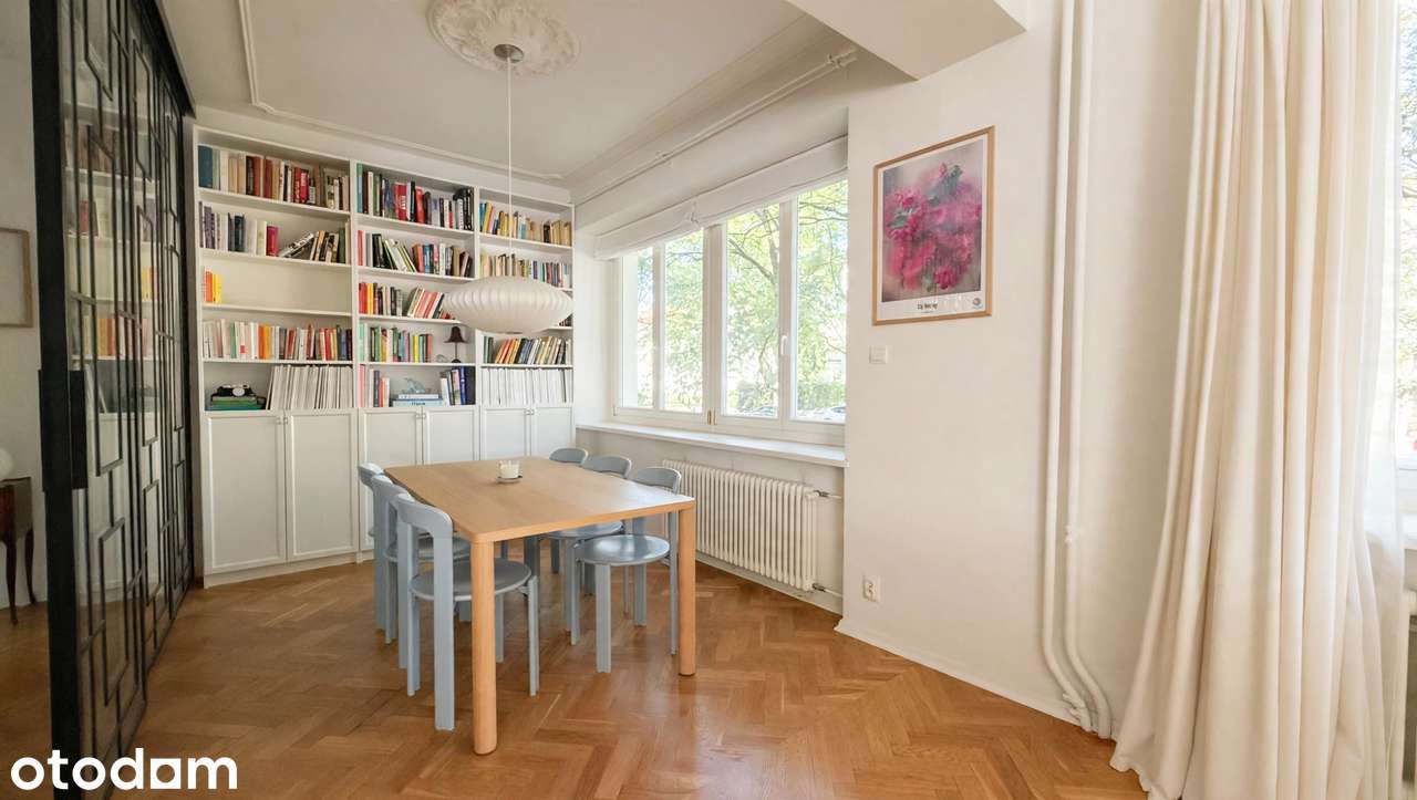 Bezpośrednio - 85.3 m2 w przedwojennej kamienicy z balkonem | ogródek