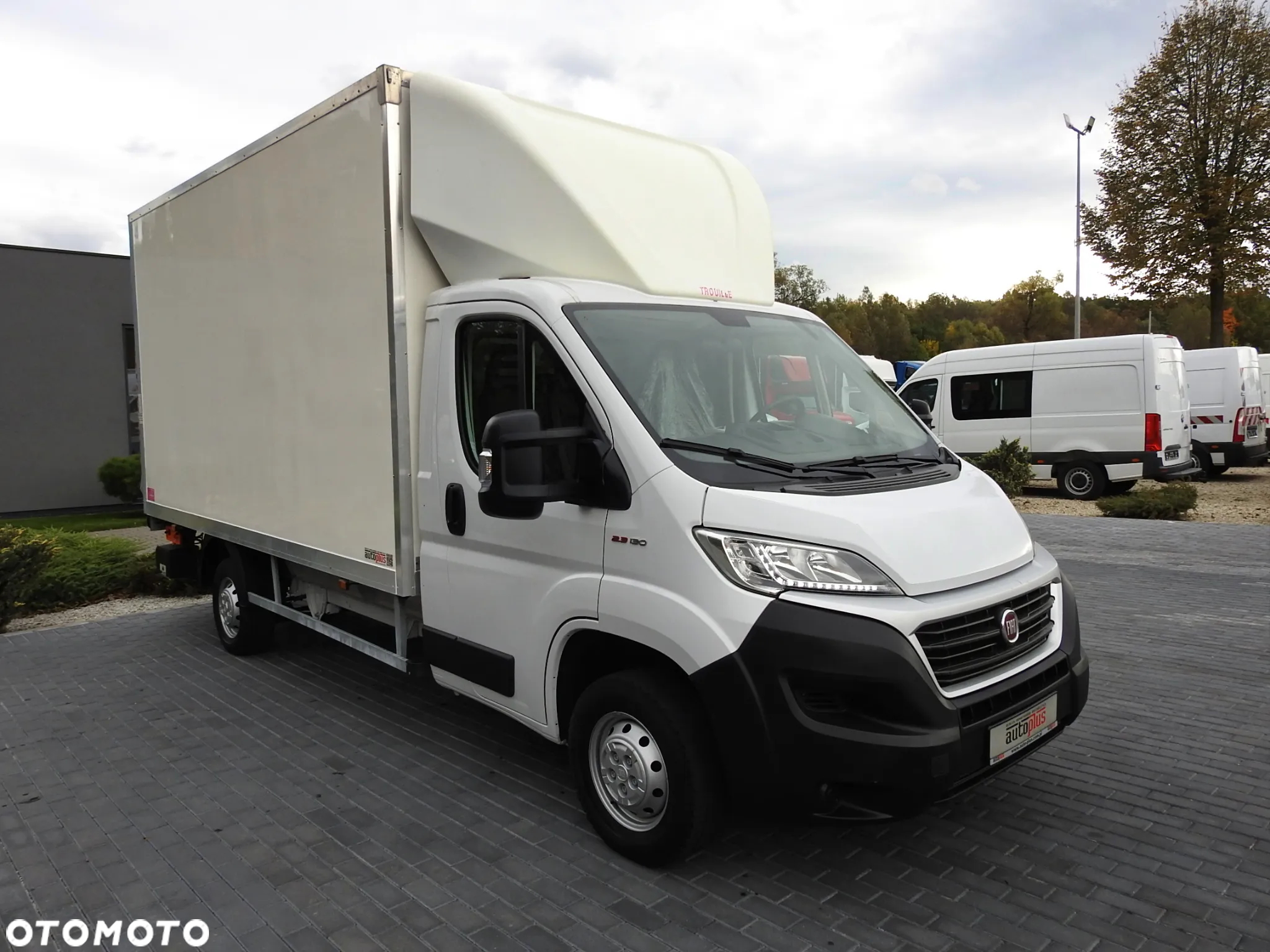 Fiat DUCATO KONTENER WINDA 8 PALET TEMPOMAT NAWIGACJA KLIMATYZACJA LEDY 130KM [ L61506 ] - 5