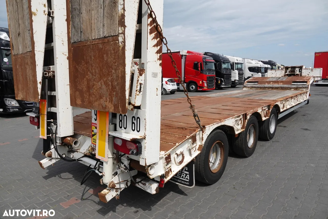 Castera CAMION CU ÎNCĂRCARE MICĂ CASTERA / 3 AXI / AXĂ DE DIRECȚIE / SUPRACARCĂRI HIDRAULICE / TROLIU / IMPORTAT - 14