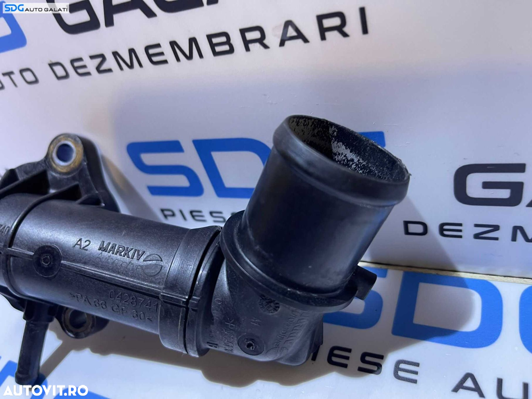 Corp Carcasa Suport Termostat Apa Racitor Gaze Opel Insignia A 2.0 CDTI 2008 - 2017 Cod 0705543B 0705543 - 2