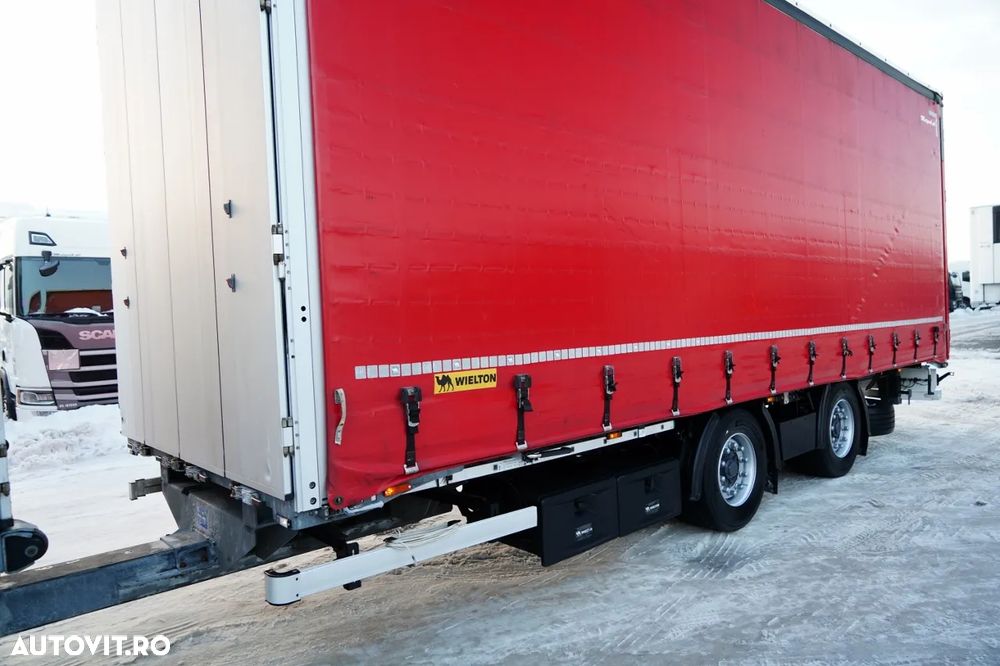 Volvo FH 460 / COMBINAT TANDEM / 120 M3 / TRANSPORT / I-SAVE / I-PARK COOL / PUNTE RIDICATĂ / PUNTE DIRECȚIE / CORTINĂ RANFORSATĂ - 10