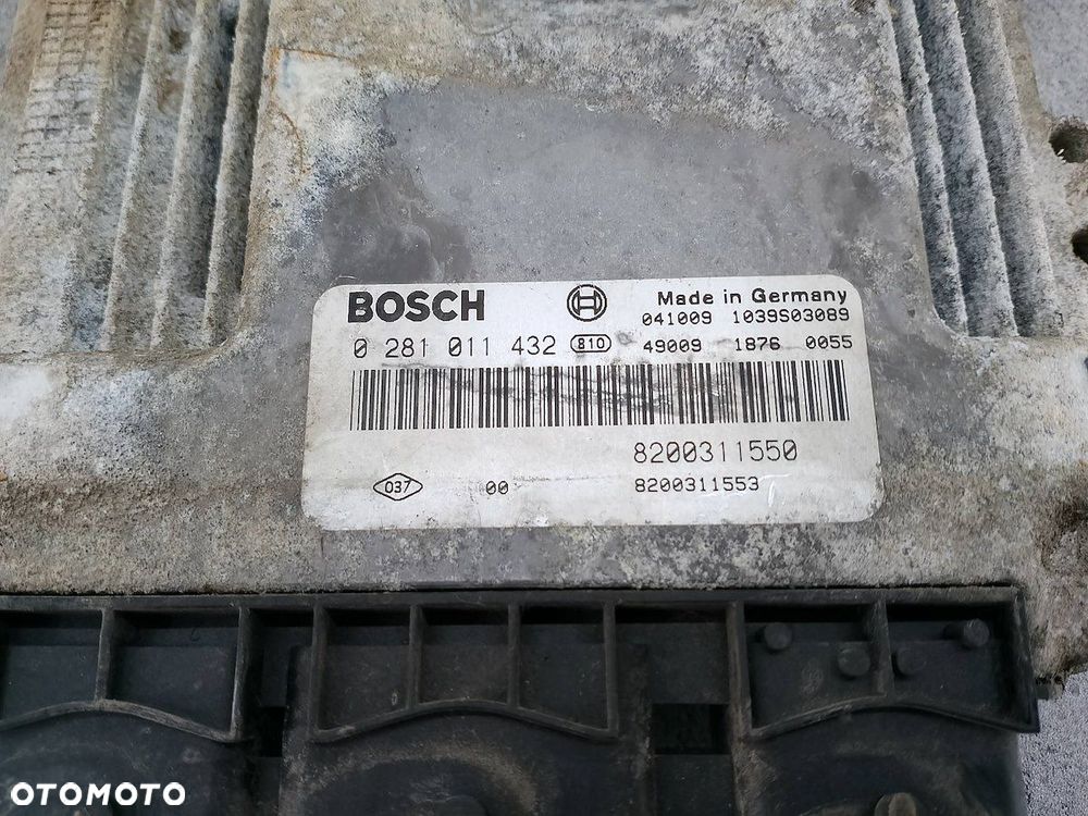 KOMPUTER, STEROWNIK RENAULT MASTER II FL 8200311550 0281011432 2.5  BOSCH - 2