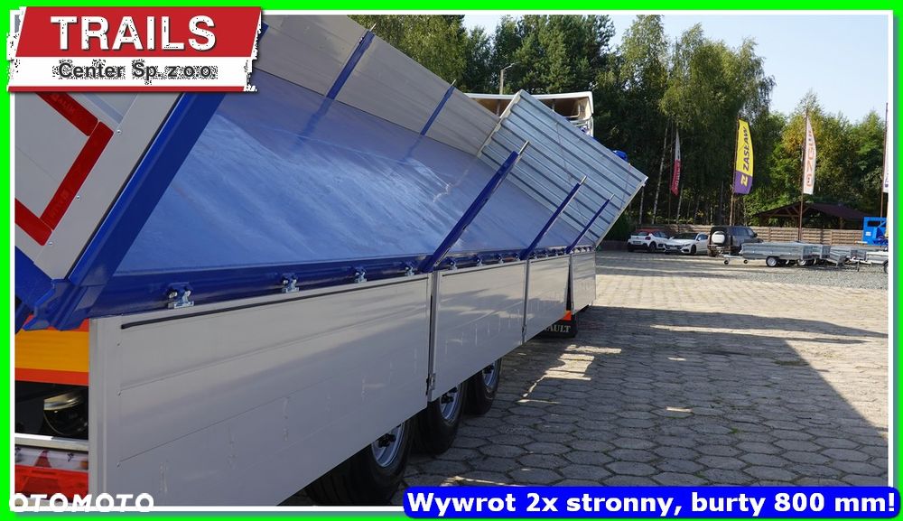 Inny 25m³ obj. wywrot boczny, podłoga gr. 5,0 mm HARDOX 450 !!! - 5