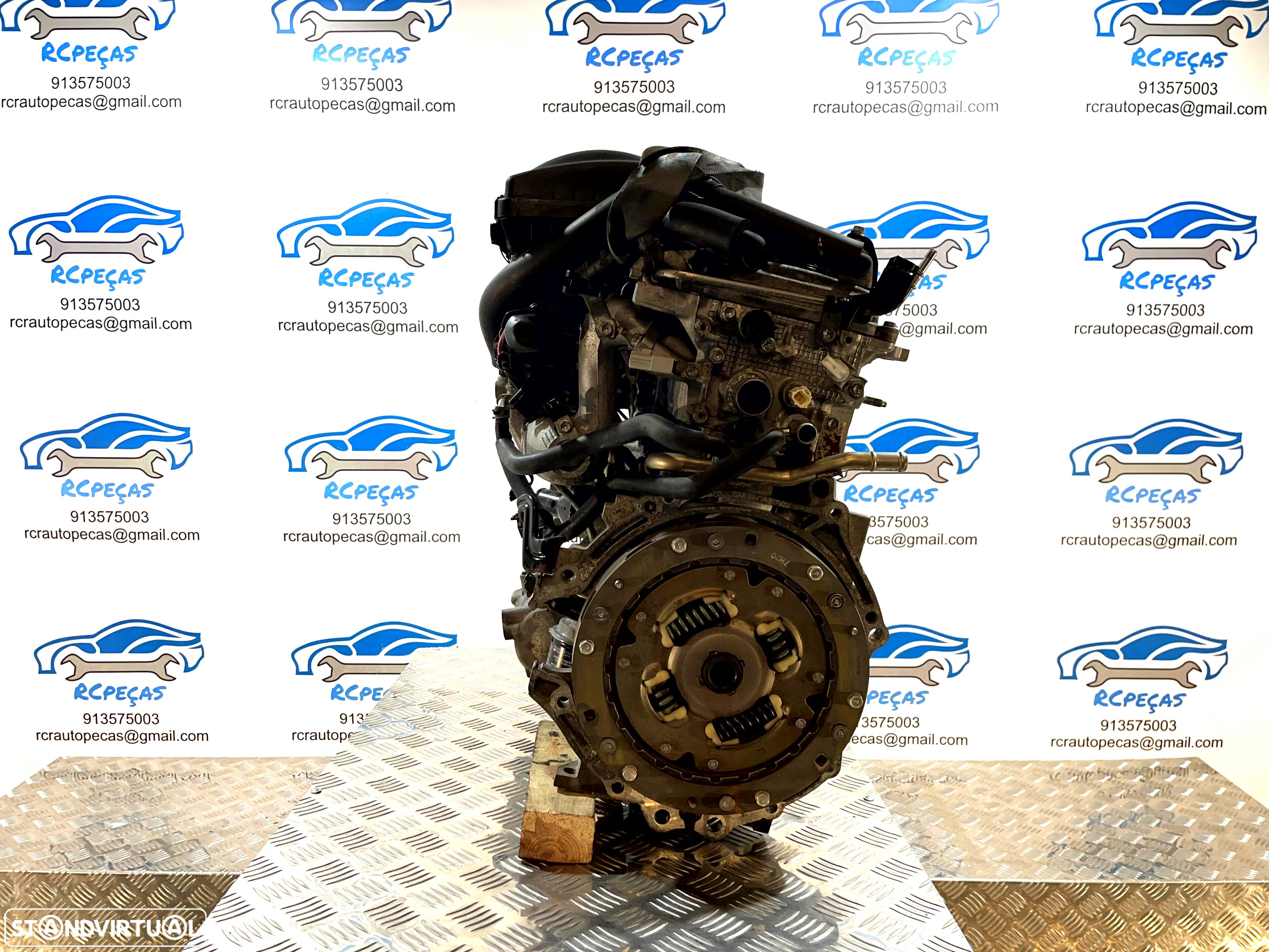 MOTOR COMPLETO 1NZ-FXE 1NZFXE 1NZ FXE X1NZW90 X1N ZW90 08220929 0225519 TOYOTA PRIUS LIFTBACK W2 1.5 16V 78CV HYBRID CAIXA VELOCIDADES ARRANQUE ALTERNADOR COMPRESSOR AR CONDICIONADO BOMBA DIRECAO DIREÇÃO - 4