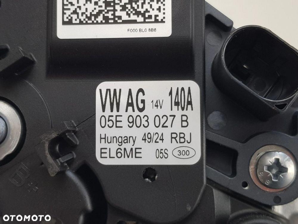 NOWY ORYGINALNY Alternator Volkswagen Golf VIII Audi A3 8Y 1.5 TSI - 11