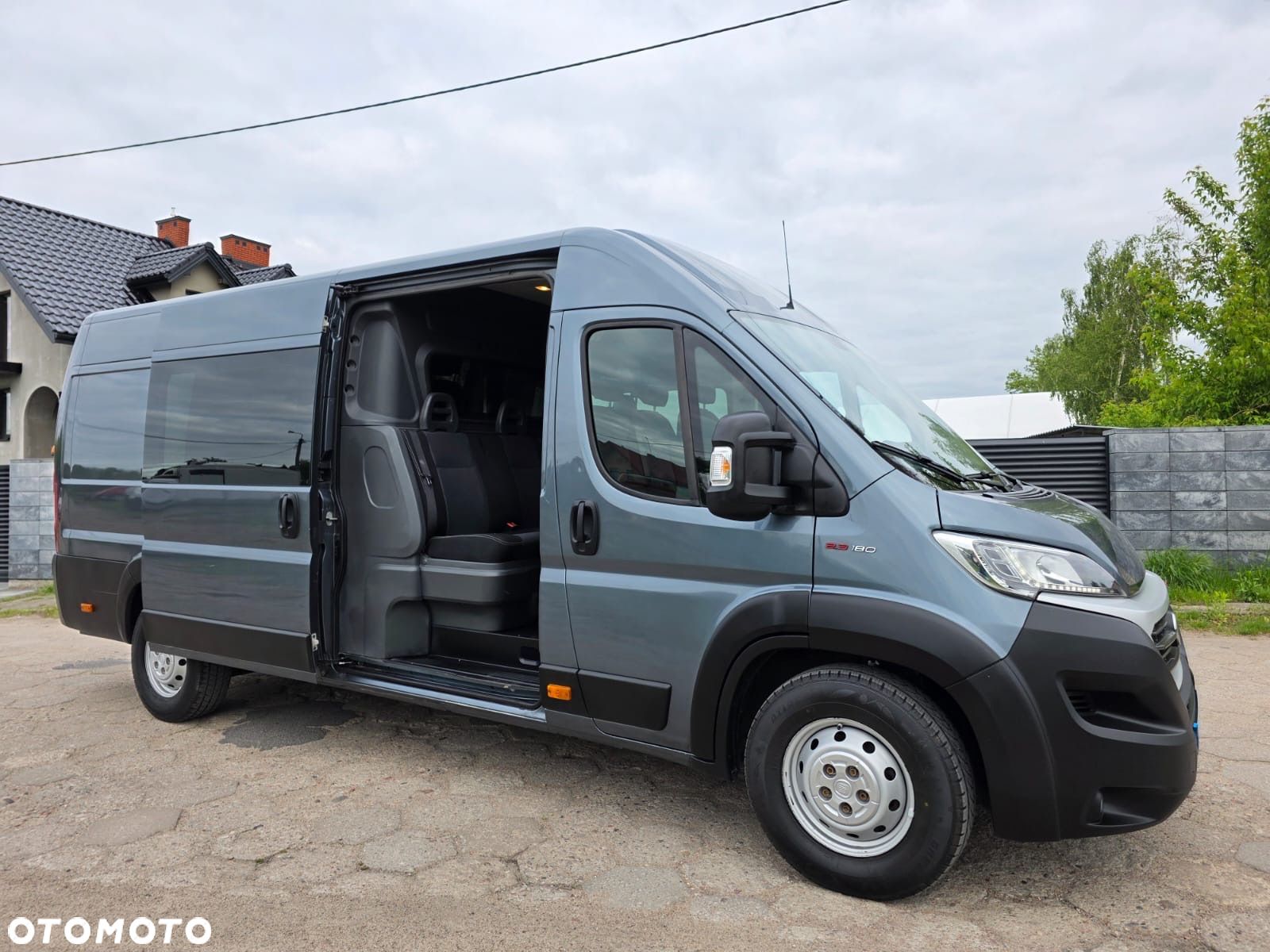 Fiat Ducato L4h2 2.3 180km Fabryczna Brygadówka Perfekcyjny Stan - 1