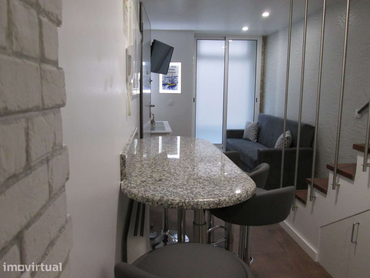 T1 Kit  Duplex Porto Rua do Cativo Mobilado  Metro São Bento - Grande imagem: 5/17