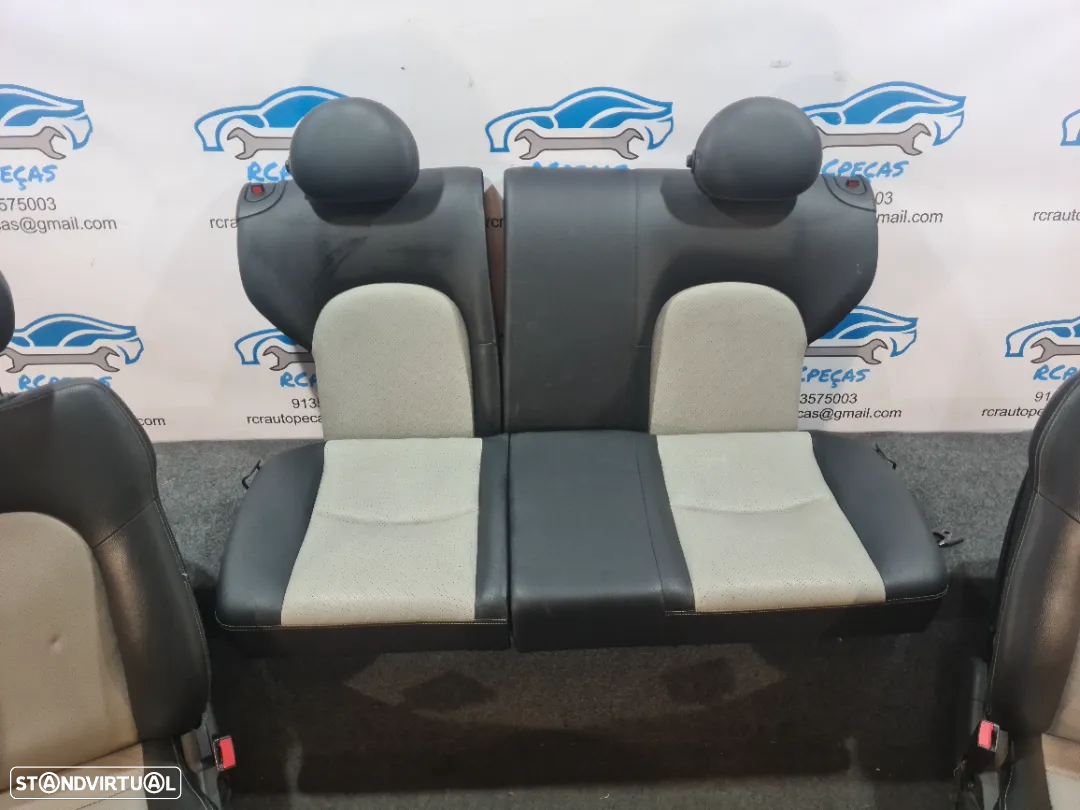 BANCO BANCOS PELE FRONTAL FRENTE TRASEIRO TRÁS AIRBAG MERCEDES BENZ CLASS C SPORT COUPE CL203 W203 - 6