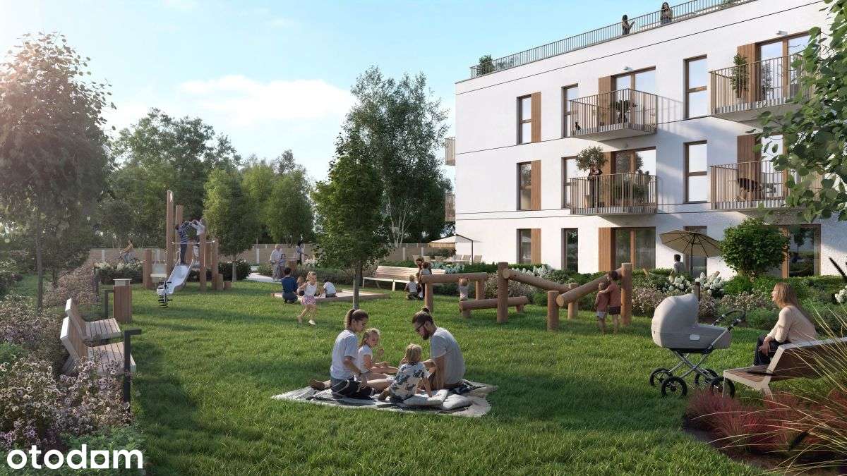 1-pokojowe mieszkanie 27m2 + ogródek