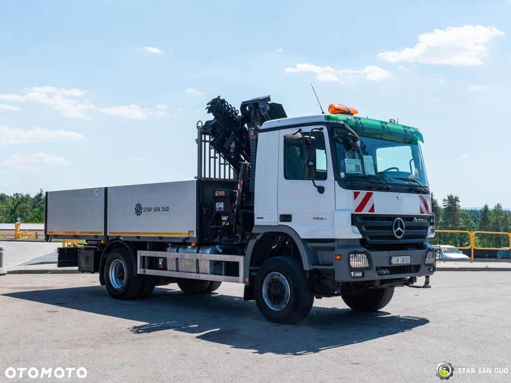 Mercedes-Benz Actros 2044A 4x4 Hiab 211 EP-5 HIDUO HDS Żuraw Crane - 11