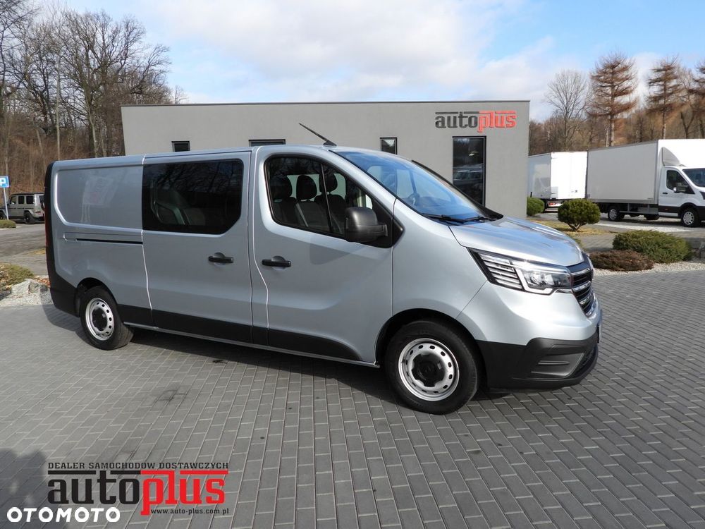 Renault TRAFIC FURGON BRYGADÓWKA 6 MIEJSC TEMPOMAT NAWIGACJA LEDY KLIMATYZACJA  130KM - 2