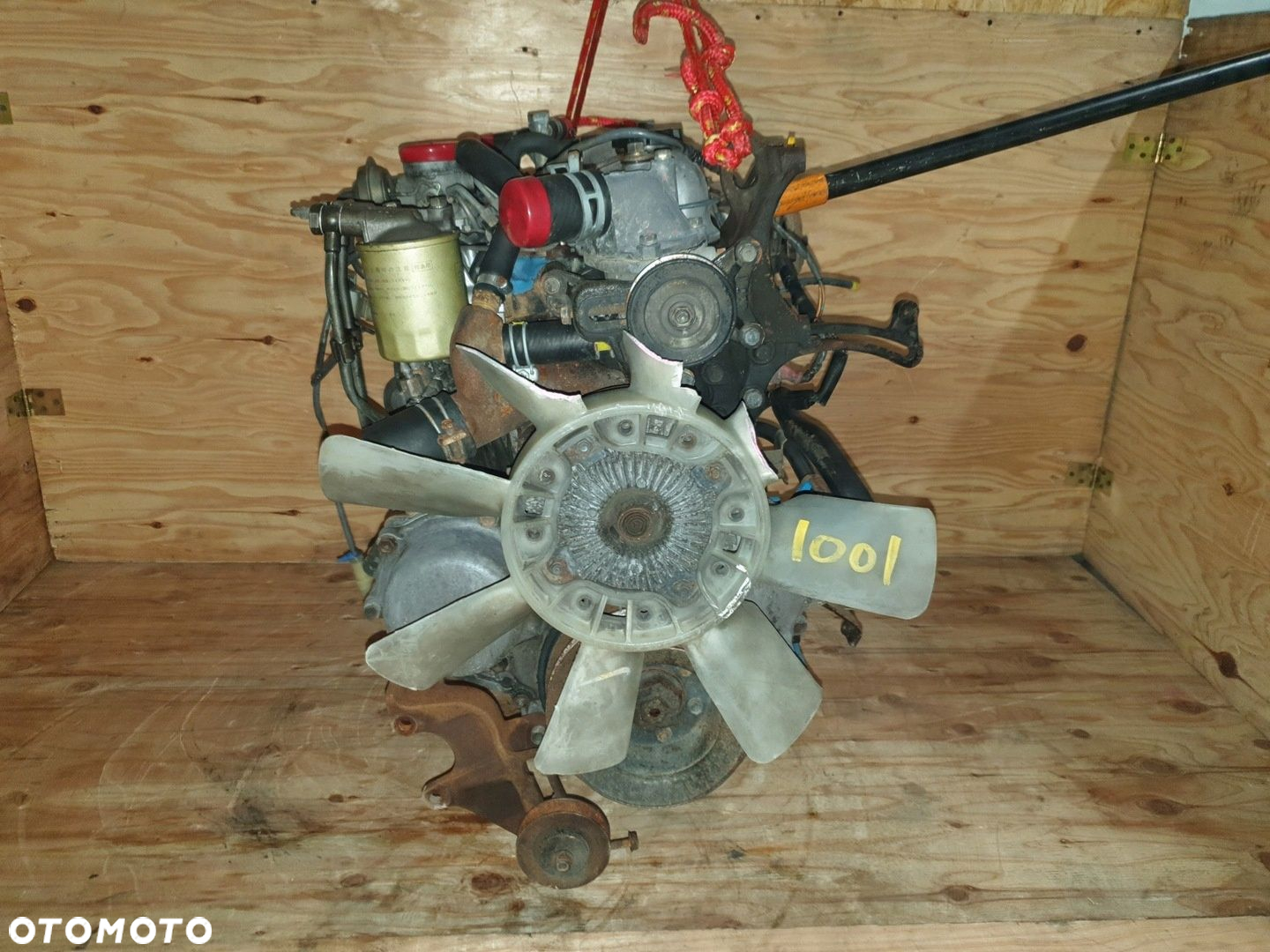 SILNIK TOYOTA LAND CRUISER HJ60V HJ60 2H 4.0D KOMPLETNY - 4