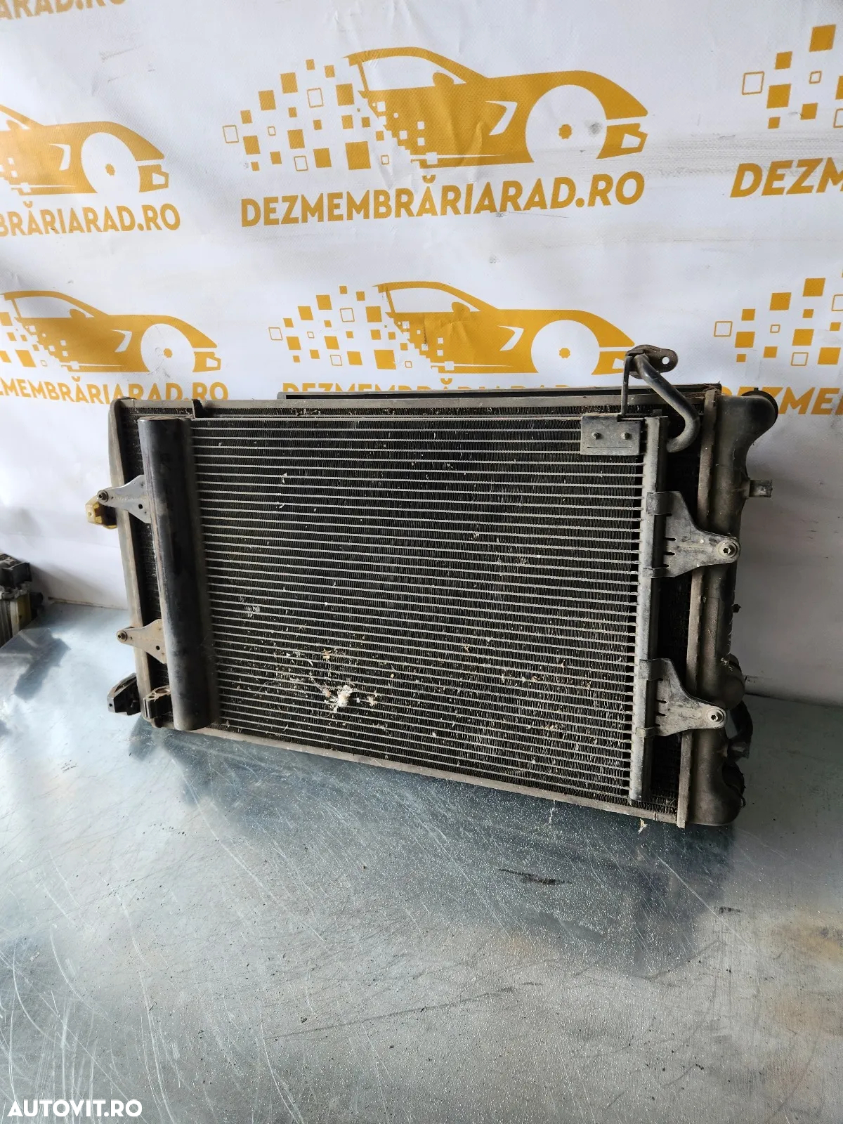 Radiator Apa Clima Termocupla Electroventilator Vw Polo Seat Ibiza Skoda Fabia 1.4 Tdci - 2
