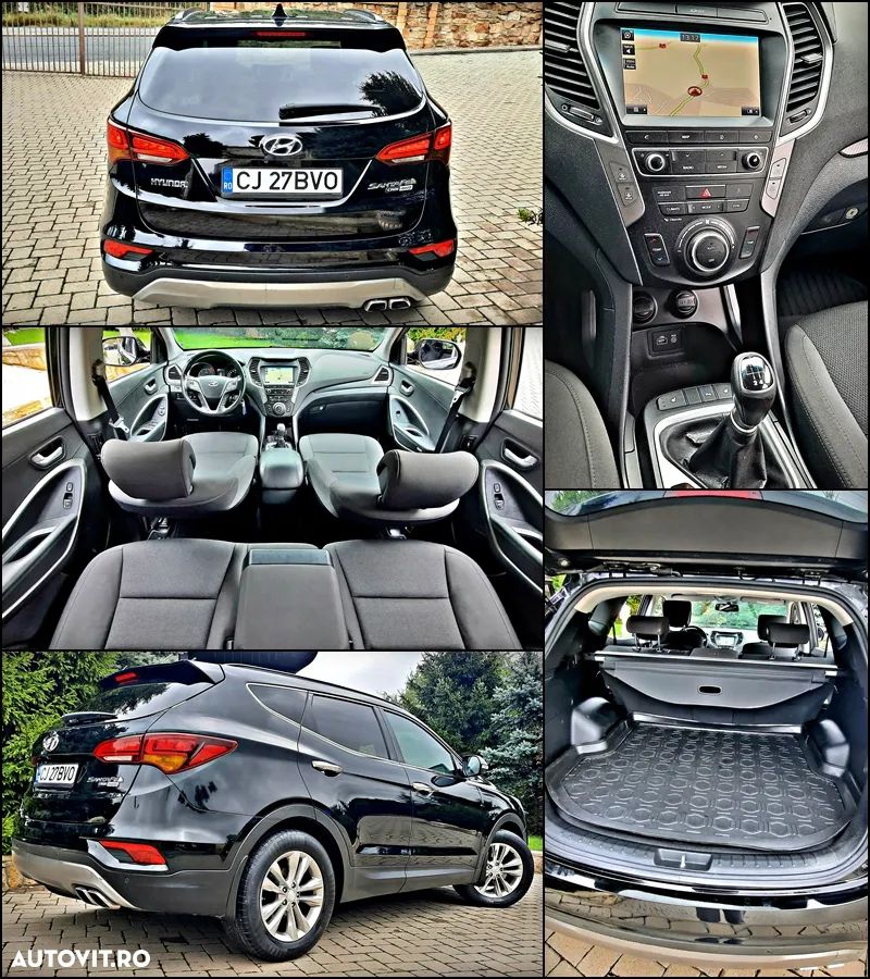 Hyundai Santa Fe blue 2.0 CRDI 4WD Style - 7