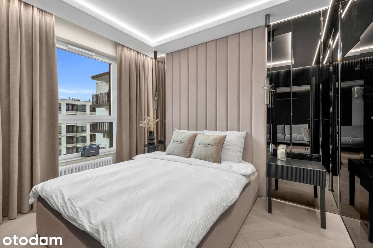 Klimatyzowany apartament w wysokim standardzie | pralnia i garderoba