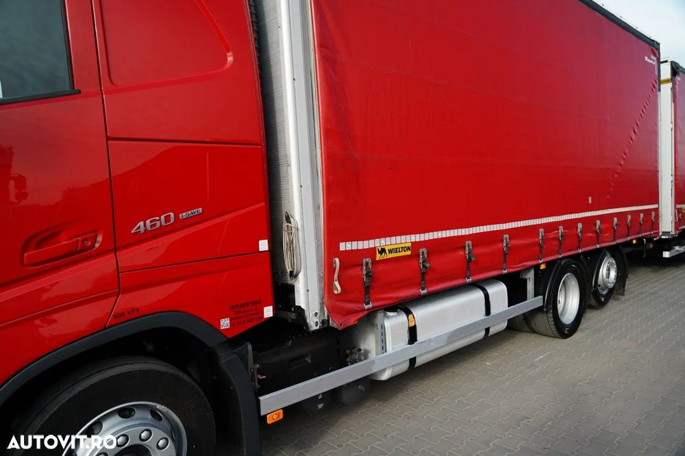 Volvo FH 460 / COMBINAT TANDEM / 120 M3 / TRANSIT / I-SAVE / I-PARK COOL / PUNTE RIDICATĂ ȘI DIRECȚIE / 2021 / - 8
