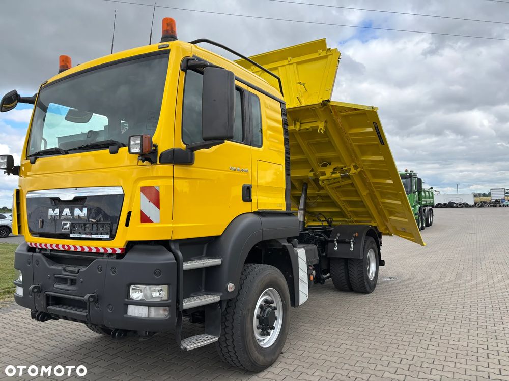MAN TGS 18.440 4x4 HYDROBURTA MEILLER , hydrodrive , hydraulika do przyczepy, zimowe utrzymanie dróg, wyjście do czołownicy, czołownica - 3