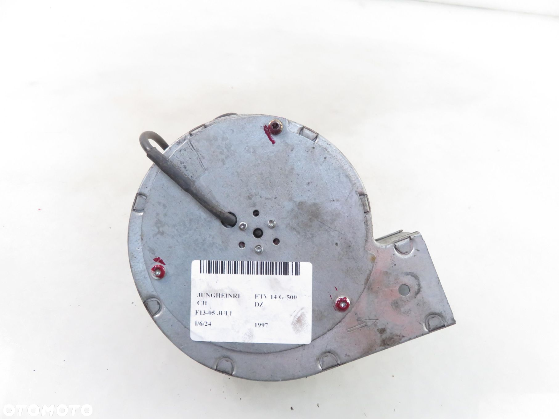 WENTYLATOR WÓZEK JUNGHEINRICH ETV 14 G-500 DZ F13-05 JULI G1G097-AA05-07 - 7