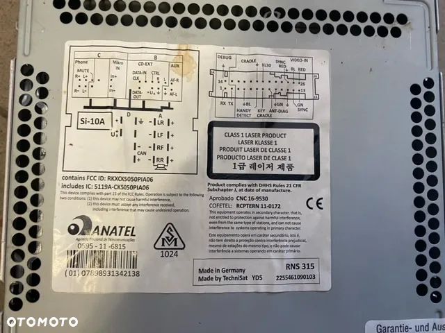 RADIO NAWIGACJA VOLKSWAGEN VW PASSAT B7 TIGUAN 3C8035279F - 5